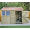 Forest Garden Timberdale 10x6 Ft Reverse Apex Tongue & Groove Wooden Shed With Floor (Base Included) -Gardens and Outdoor forest garden timberdale 10x6 ft reverse apex tongue groove wooden shed with floor base included 5013053188972 01i bq