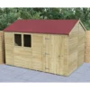 Forest Garden Timberdale 12x8 Ft Reverse Apex Tongue & Groove Wooden Shed With Floor -Gardens and Outdoor forest garden timberdale 12x8 ft reverse apex tongue groove wooden shed with floor5013053189108 01i bq
