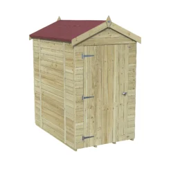 Forest Garden Timberdale 6x4 Ft Apex Tongue & Groove Wooden Shed With Floor (Base Included) -Gardens and Outdoor forest garden timberdale 6x4 ft apex tongue groove wooden shed with floor base included 5013053188910 02c bq