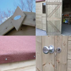 Forest Garden Timberdale 6x4 Ft Apex Tongue & Groove Wooden Shed With Floor (Base Included) -Gardens and Outdoor forest garden timberdale 6x4 ft apex tongue groove wooden shed with floor base included 5013053188910 38c bq