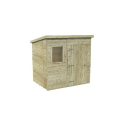 Forest Garden Timberdale 7x5 Ft Pent Tongue & Groove Wooden Shed With Floor (Base Included) -Gardens and Outdoor forest garden timberdale 7x5 ft pent tongue groove wooden shed with floor base included 5013053189191 01c bq