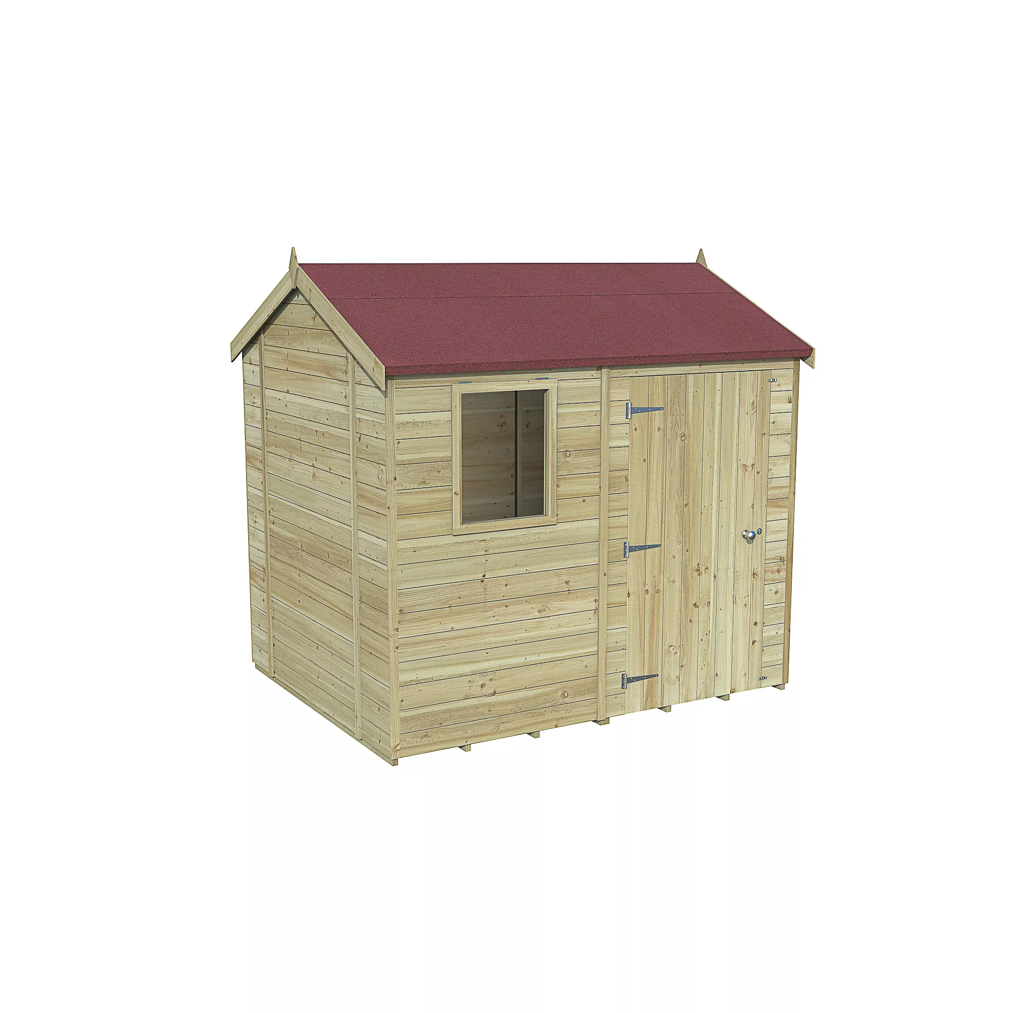 Forest Garden Timberdale 8x6 Ft Reverse Apex Tongue & Groove Wooden Shed With Floor 3 Forest Garden Timberdale 8x6 Ft Reverse Apex Tongue & Groove Wooden Shed With Floor