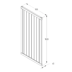 Forest Garden Tongue & Groove Wood Slatted Gate, (H)1.8m (W)0.9m 7 Forest Garden Tongue & Groove Wood Slatted Gate, (H)1.8m (W)0.9m -Gardens and Outdoor forest garden tongue groove wood slatted gate h 1 8m w 0 9m5013053168028 04t bq