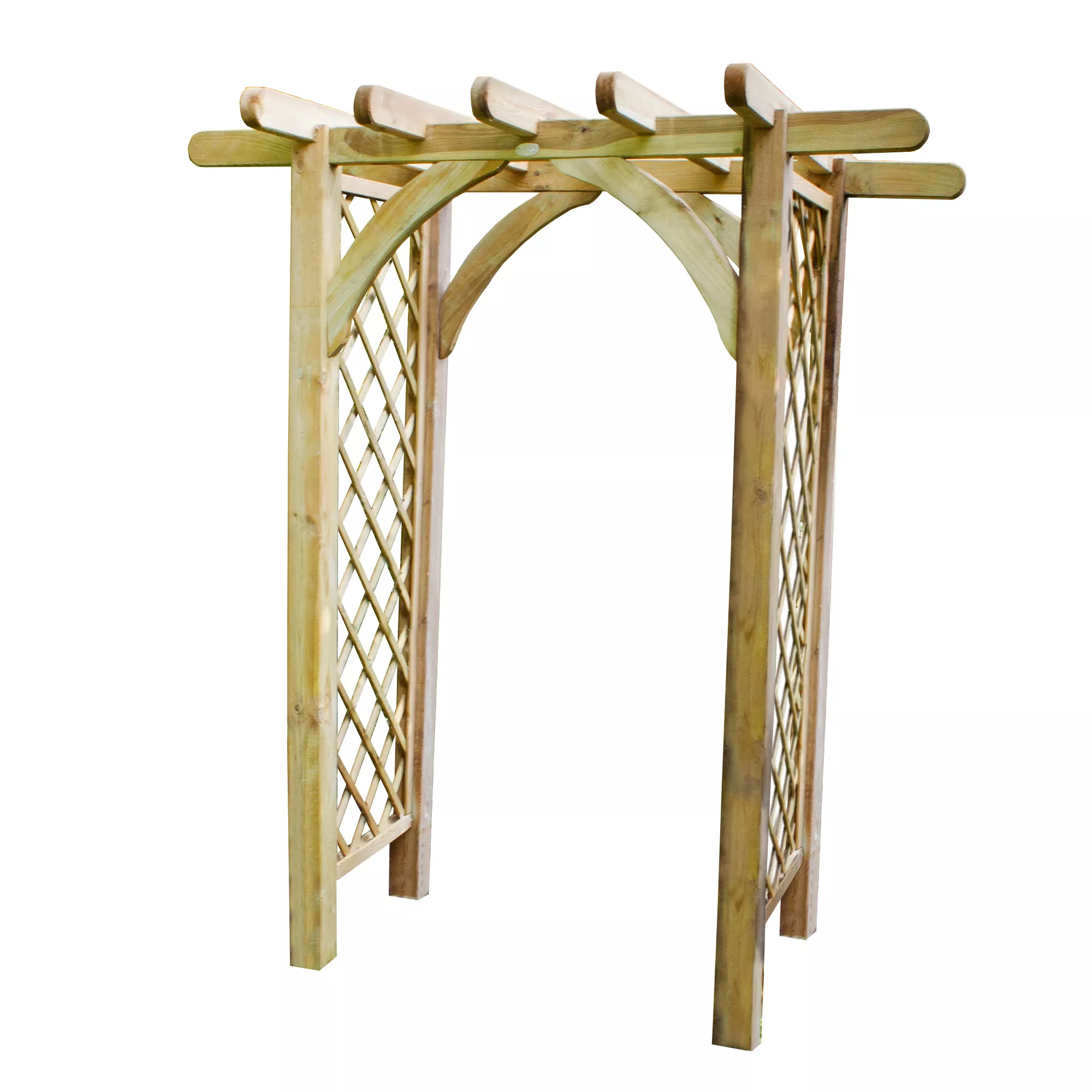Forest Garden Ultima Arch Pergola, (H)2450mm (W)1820mm 4 Forest Garden Ultima Arch Pergola, (H)2450mm (W)1820mm - Image 2