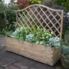 Forest Garden Venice Natural Timber Wooden Rectangular Planter 1 Forest Garden Venice Natural Timber Wooden Rectangular Planter -Gardens and Outdoor forest garden venice natural timber wooden rectangular planter5013053181157 01i bq