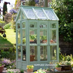 Forest Garden Victorian Walk Around 4x3 Greenhouse With Auto Vent -Gardens and Outdoor forest garden victorian walk around 4x3 greenhouse with auto vent5013053176368 03i