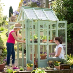 Forest Garden Victorian Walk Around 4x3 Greenhouse With Auto Vent -Gardens and Outdoor forest garden victorian walk around 4x3 greenhouse with auto vent5013053176368 06i
