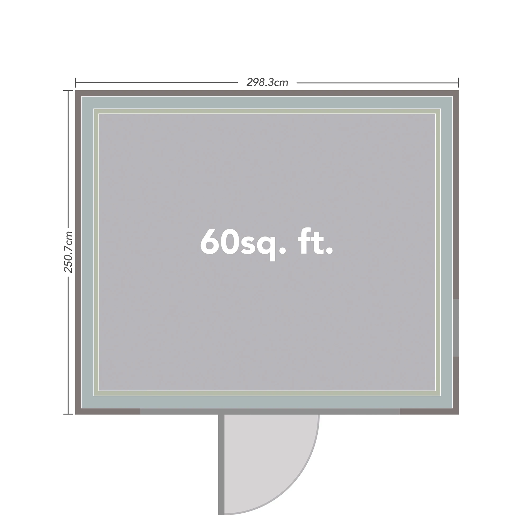 Forest Garden Xtend 10x9 Pent Tongue & Groove Garden Office - Assembly Service Included 12 Forest Garden Xtend 10x9 Pent Tongue & Groove Garden Office - Assembly Service Included - Image 10