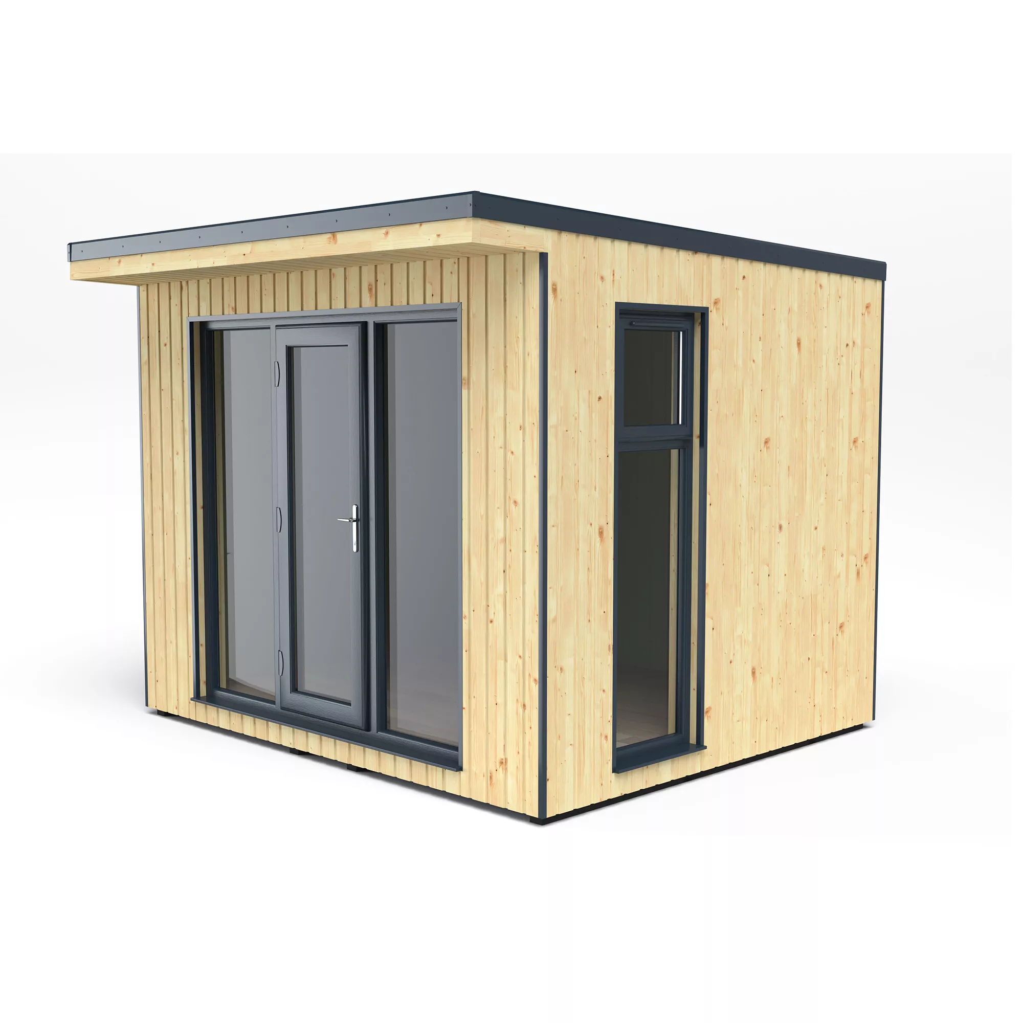 Forest Garden Xtend 10x9 Pent Tongue & Groove Garden Office With Single Door 5 Forest Garden Xtend 10x9 Pent Tongue & Groove Garden Office With Single Door - Image 3