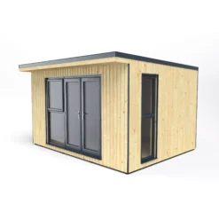 Forest Garden Xtend+ 13x11 Pent Tongue & Groove Garden Office -Gardens and Outdoor forest garden xtend 13x11 pent tongue groove garden office5013053183632 02c
