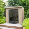 Forest Garden Xtend 8x9 Pent Tongue & Groove Garden Office - Assembly Service Included -Gardens and Outdoor forest garden xtend 8x9 pent tongue groove garden office assembly service included5013053183564 01i