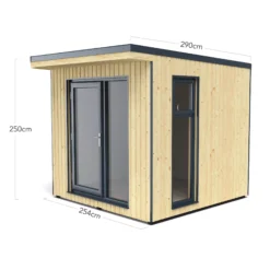 Forest Garden Xtend 8x9 Pent Tongue & Groove Garden Office With Single Door -Gardens and Outdoor forest garden xtend 8x9 pent tongue groove garden office with single door5013053183540 01t