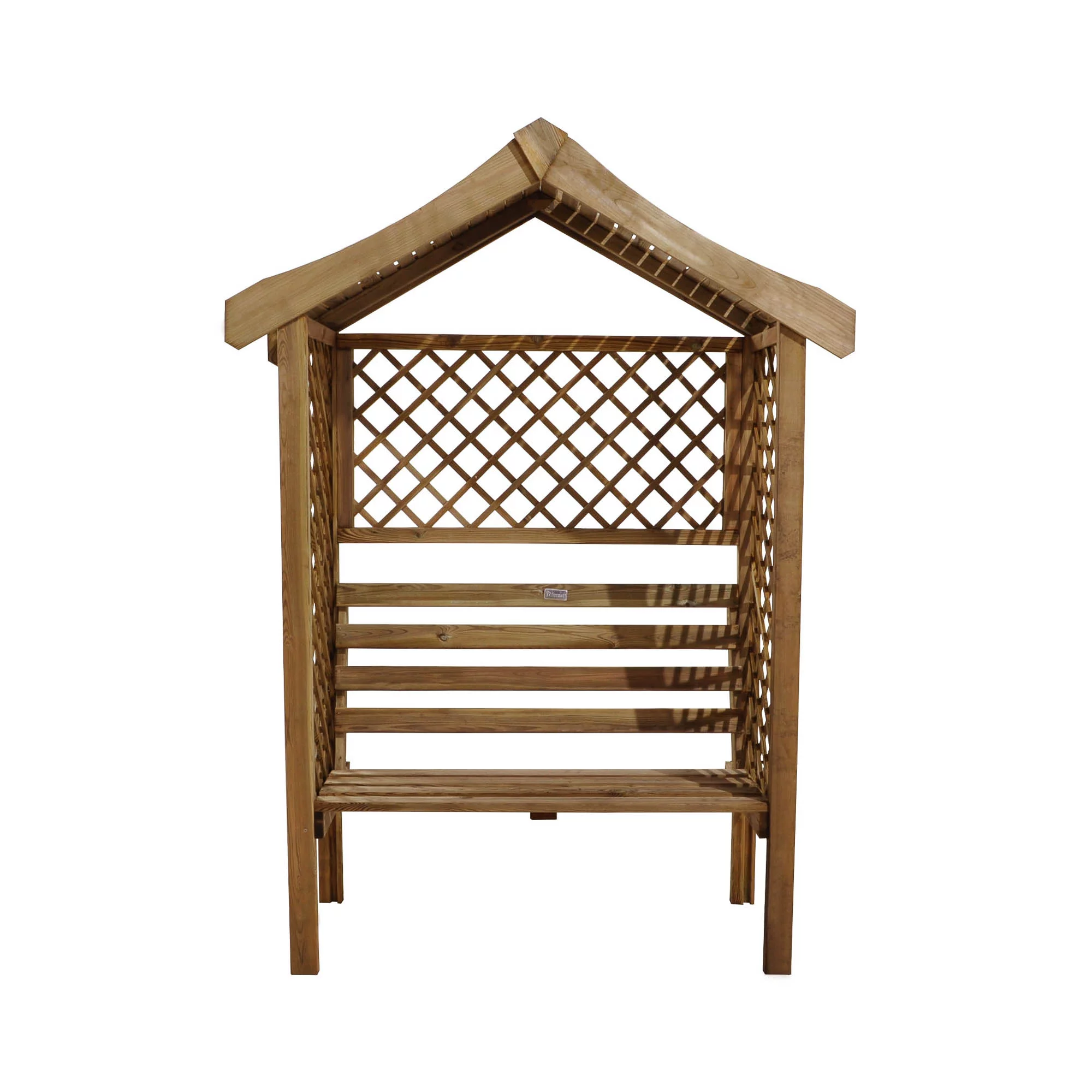 Forest Parisienne Arbour, (H)2120mm (W)1540mm (D)660mm - Assembly Required 5 Forest Parisienne Arbour, (H)2120mm (W)1540mm (D)660mm - Assembly Required - Image 3