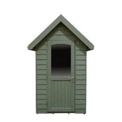 Forest Retreat 6X4 Apex Pressure Treated Overlap Green Shed With Floor - Assembly Service Included -Gardens and Outdoor forest retreat 6x4 apex pressure treated overlap green shed with floor assembly service included5013053176337 02c bq