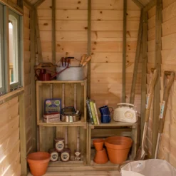 Forest Retreat 6X4 Apex Pressure Treated Overlap Green Shed With Floor - Assembly Service Included -Gardens and Outdoor forest retreat 6x4 apex pressure treated overlap green shed with floor assembly service included5013053176337 36c bq