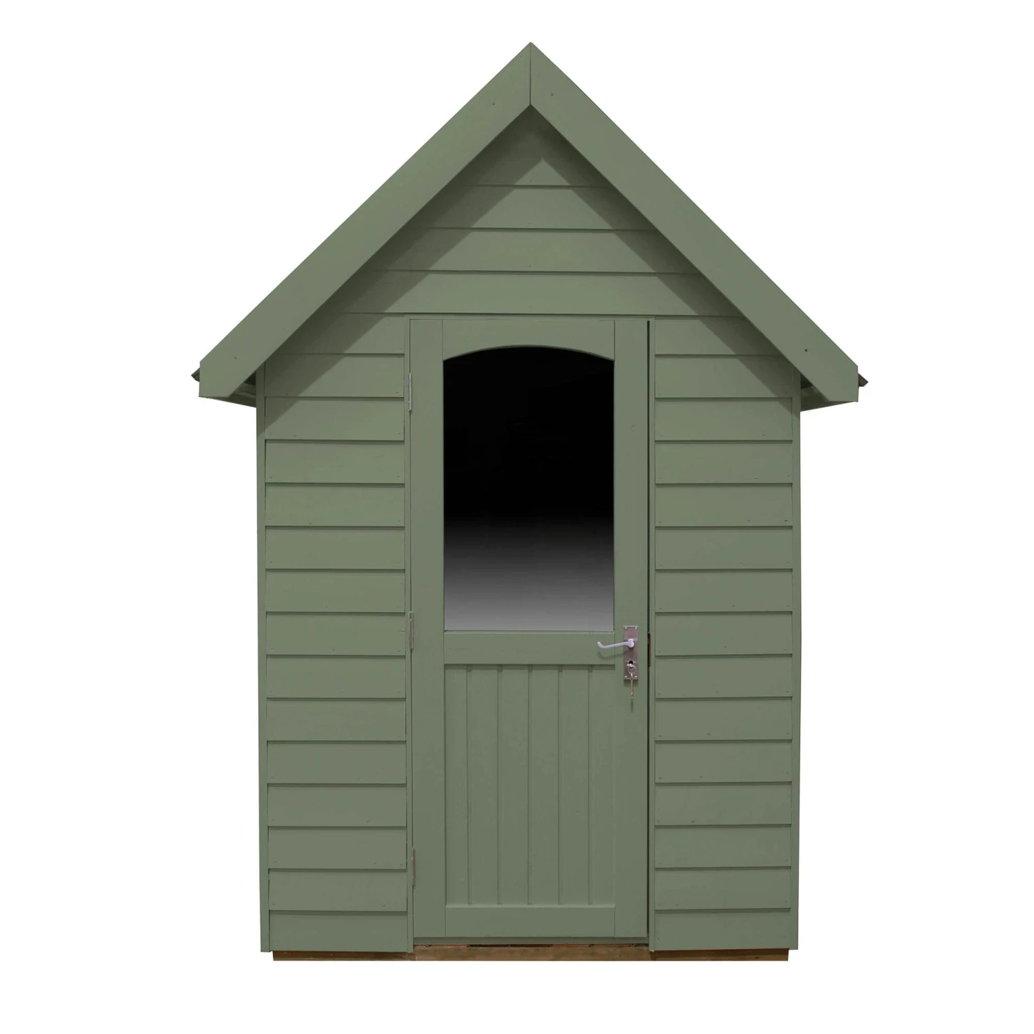 Forest Retreat 8x5 Apex Pressure Treated Overlap Green Shed With Floor - Assembly Service Included 7 Forest Retreat 8x5 Apex Pressure Treated Overlap Green Shed With Floor - Assembly Service Included - Image 5
