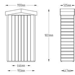 Forest Tall Shiplap 3.6x1.6 Apex Garden Storage 750L 25 Forest Tall Shiplap 3.6x1.6 Apex Garden Storage 750L -Gardens and Outdoor forest tall shiplap 3 6x1 6 apex garden storage 750l5013053163191 01t bq