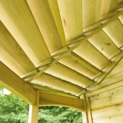 Forest Venetian Corner Arbour, (H)2500mm (W)2330mm (D)1610mm - Assembly Required -Gardens and Outdoor forest venetian corner arbour h 2500mm w 2330mm d 1610mm assembly required5013053139745 15i