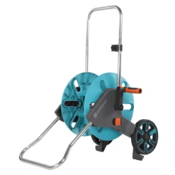 Gardena Aquaroll Freestanding Empty Hose Cart With Wheels -Gardens and Outdoor gardena aquaroll freestanding empty hose cart with wheels4078500032834 36c bq