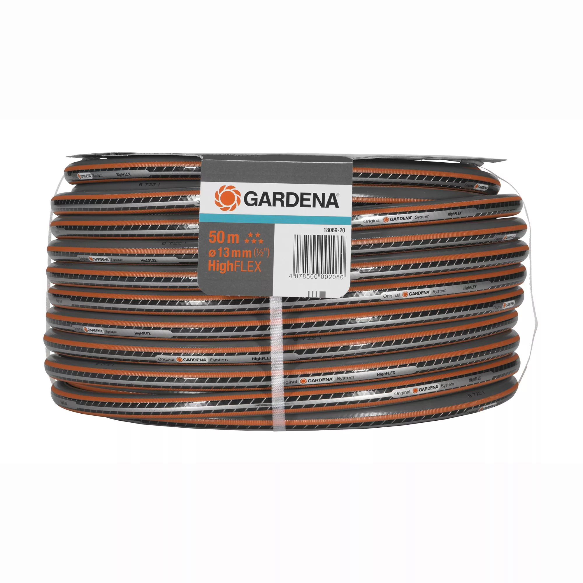 Gardena HighFLEX 18069 Black & Orange Hose Pipe (L)50m 5 Gardena HighFLEX 18069 Black & Orange Hose Pipe (L)50m - Image 3