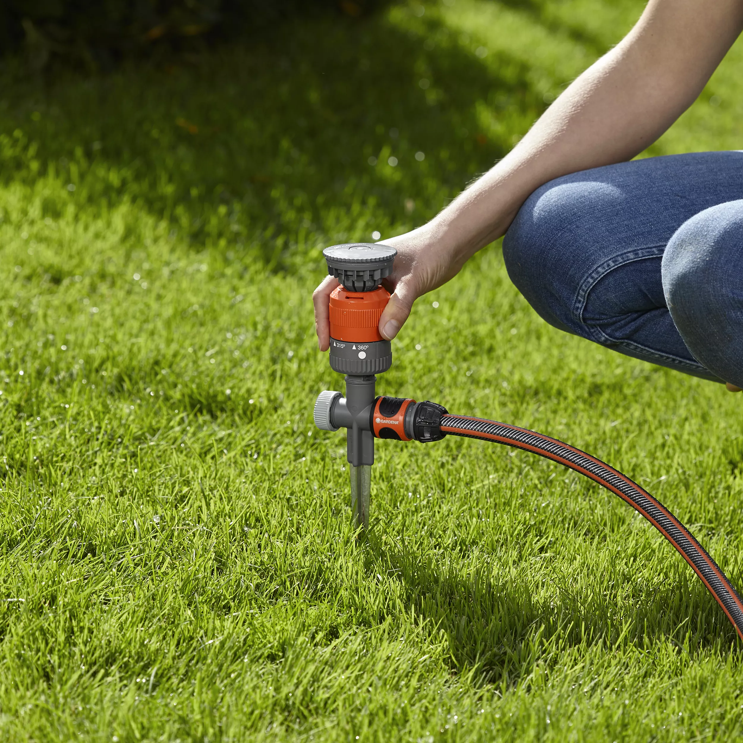 Gardena Sprinkler Pulse Sprinkler 4 Gardena Sprinkler Pulse Sprinkler - Image 2