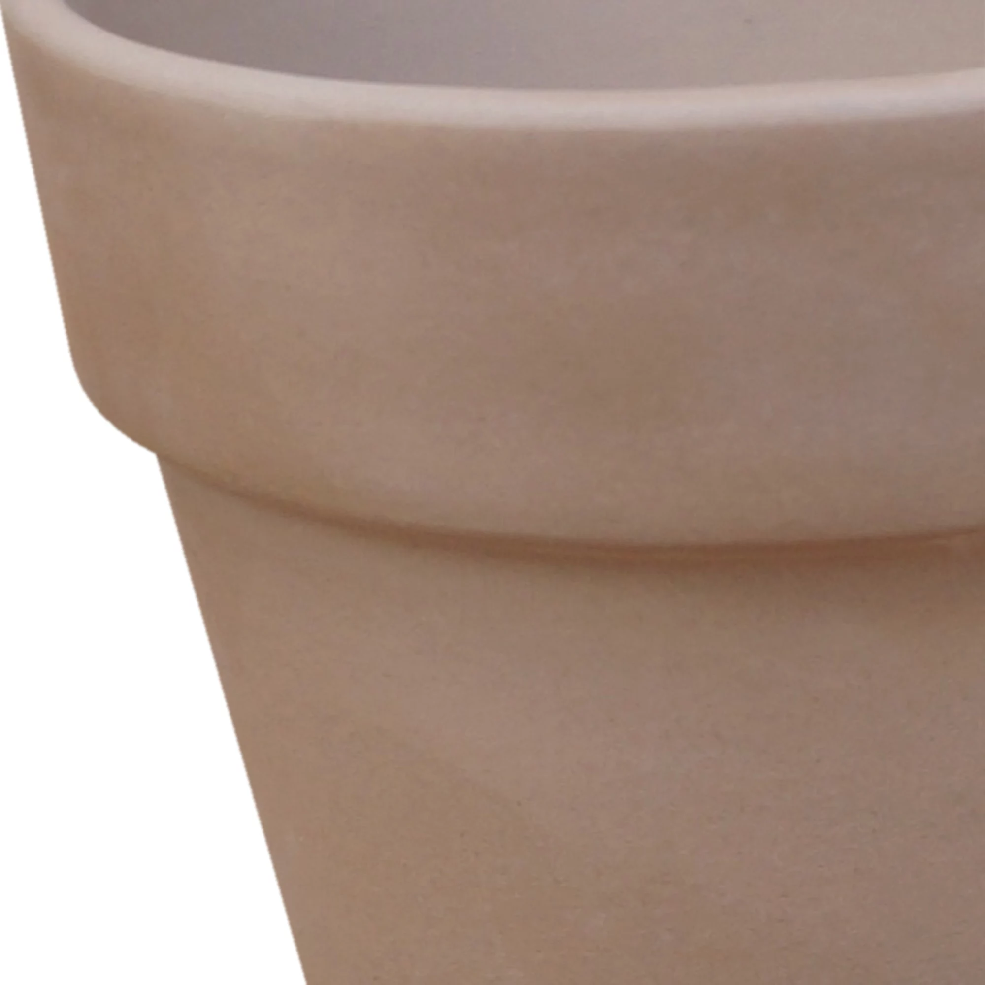 GoodHome Arara Terracotta Cement & Terracotta Round Plant Pot (Dia)10.9cm 8 GoodHome Arara Terracotta Cement & Terracotta Round Plant Pot (Dia)10.9cm - Image 6