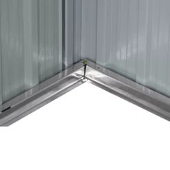 GoodHome Basic 1.62 X 0.98m Pent Grey Shed -Gardens and Outdoor goodhome basic 1 62 x 0 98m pent grey shed5059340270623 37c