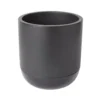 GoodHome Black Terracotta Circular Plant Pot (Dia)20.4cm -Gardens and Outdoor goodhome black terracotta circular plant pot dia 20 4cm3663602441281 02c