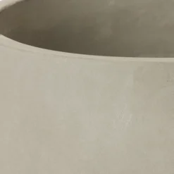 GoodHome Grey Clay Circular Plant Pot (Dia)22cm -Gardens and Outdoor goodhome grey clay circular plant pot dia 22cm3663602441519 36c bq