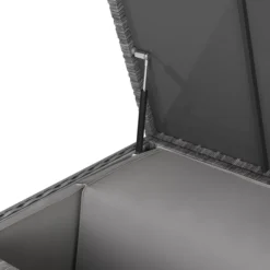 GoodHome Hamilton Steeple Grey Rattan Effect Storage Box (W) 125cm X (D) 55cm 23 GoodHome Hamilton Steeple Grey Rattan Effect Storage Box (W) 125cm X (D) 55cm -Gardens and Outdoor goodhome hamilton steeple grey rattan effect storage box w 125cm x d 55cm5059340677392 38c