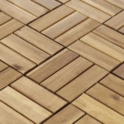 GoodHome Lempa Brown Acacia Clippable Deck Tile (L)0.3m (W)300mm (T)24mm, Pack Of 4 17 GoodHome Lempa Brown Acacia Clippable Deck Tile (L)0.3m (W)300mm (T)24mm, Pack Of 4 -Gardens and Outdoor goodhome lempa brown acacia clippable deck tile l 0 3m w 300mm t 24mm pack of 45059340066035 36c