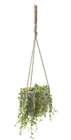 GoodHome Makah Grey Terrazzo Effect Cement Circular Hanging Pot (Dia)15cm 7 GoodHome Makah Grey Terrazzo Effect Cement Circular Hanging Pot (Dia)15cm -Gardens and Outdoor goodhome makah grey terrazzo effect cement circular hanging pot dia 15cm5059340328096 02c