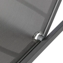 GoodHome Moorea Grey Metal Sun Lounger 11 GoodHome Moorea Grey Metal Sun Lounger -Gardens and Outdoor goodhome moorea grey metal sun lounger5059340347356 36c