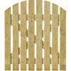 Grange Timber Domed Gate, (H)1.05m (W)0.9m -Gardens and Outdoor grange timber domed gate h 1 05m w 0 9m5019063260387 02c