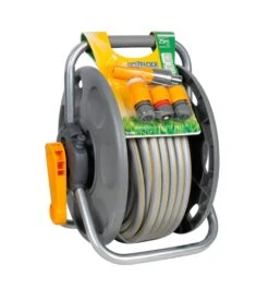 Hozelock 2 In 1 Freestanding Hose Pipe Set (L)25m -Gardens and Outdoor hozelock 2 in 1 freestanding hose pipe set l 25m5010646047111 01bq