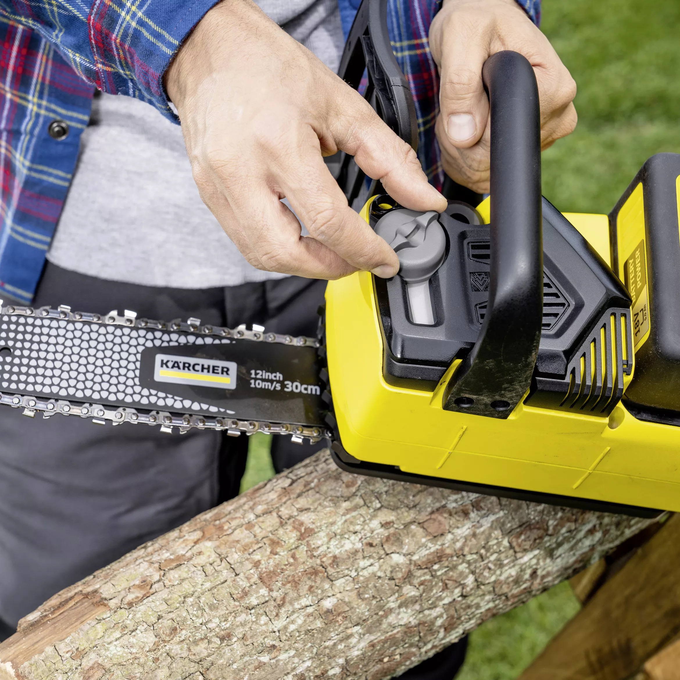 Karcher Garden Power 1.444-001.0 18V Cordless 300mm Chainsaw - BARE 13 Karcher Garden Power 1.444-001.0 18V Cordless 300mm Chainsaw - BARE - Image 11