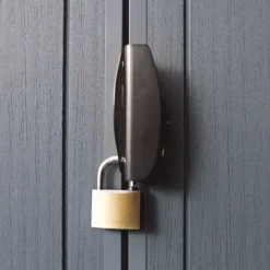 Keter Darwin 6x4 Grey Plastic Shed With Floor (Base Included) -Gardens and Outdoor keter darwin 6x4 grey plastic shed with floor base included 7290112634634 37c