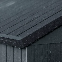 Keter Darwin 6x4 Grey Plastic Shed With Floor (Base Included) -Gardens and Outdoor keter darwin 6x4 grey plastic shed with floor base included 7290112634634 39c