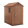 Keter Darwin 6x4 Tongue & Groove Plastic Shed With Floor -Gardens and Outdoor keter darwin 6x4 tongue groove plastic shed with floor7290112632159 03c bq
