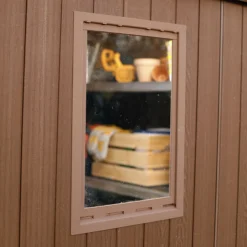 Keter Darwin 8x6 Ft Apex Tongue & Groove Shed With Floor -Gardens and Outdoor keter darwin 8x6 ft apex tongue groove shed with floor7290112636096 05i bq