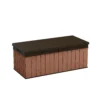 Keter Darwin Wood Effect 5x2 Garden Storage Bench Box 380L -Gardens and Outdoor keter darwin wood effect 5x2 garden storage bench box 380l7290112636225 01c bq