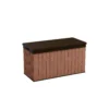 Keter Darwin Wood Effect 5x2 Garden Storage Bench Box 570L -Gardens and Outdoor keter darwin wood effect 5x2 garden storage bench box 570l7290112636263 01c bq