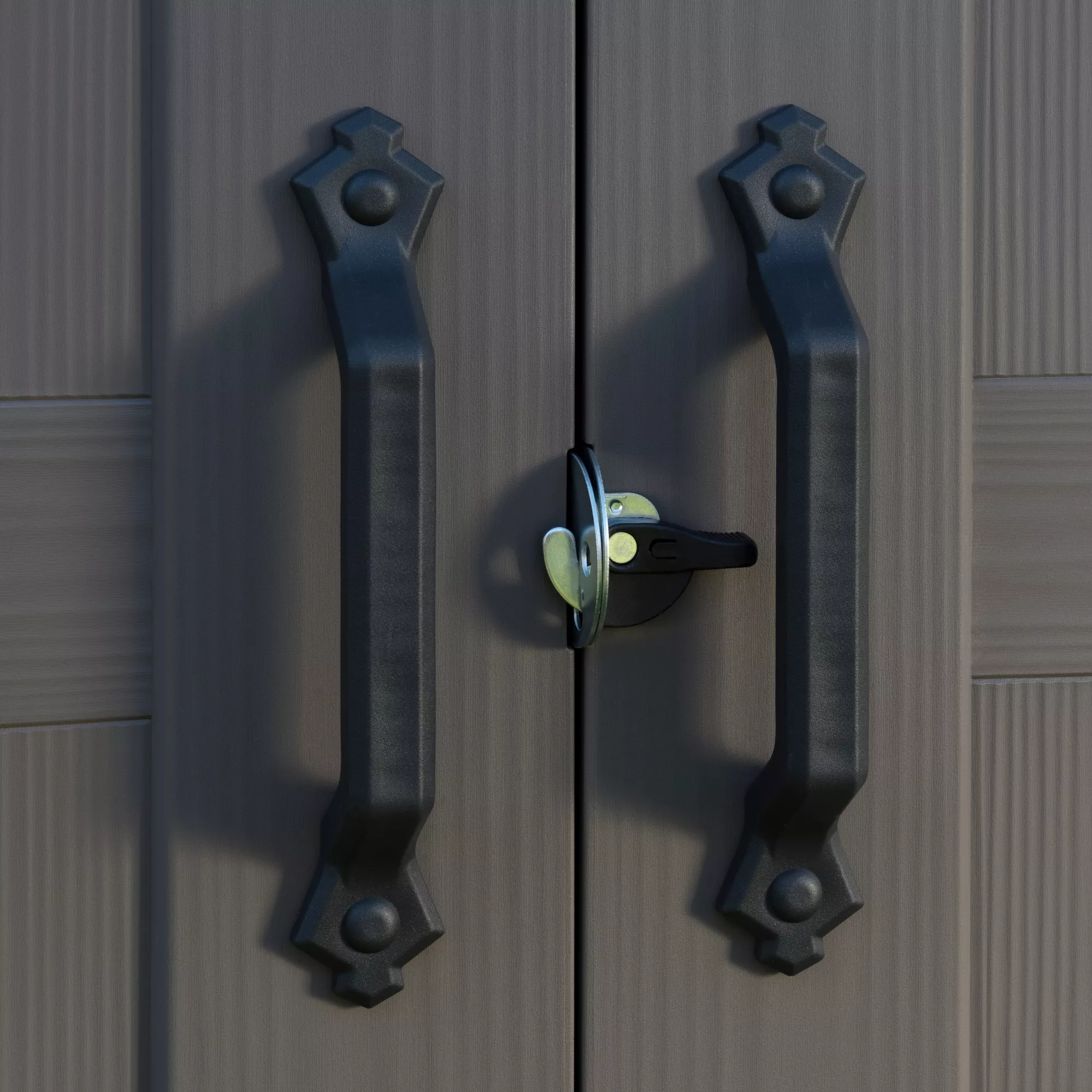 Keter Factor 8x8 Apex Beige Plastic Shed With Floor 6 Keter Factor 8x8 Apex Beige Plastic Shed With Floor - Image 4