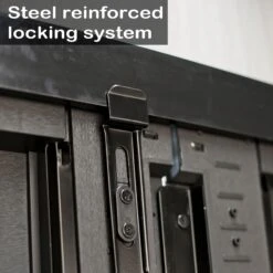 Keter Oakland 7.5x9 Apex Grey Plastic Shed With Floor 20 Keter Oakland 7.5x9 Apex Grey Plastic Shed With Floor -Gardens and Outdoor keter oakland 7 5x9 apex grey plastic shed with floor7290106928442 20bq