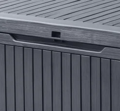 Keter Springwood Plastic Garden Storage Box -Gardens and Outdoor keter springwood plastic garden storage box7290106930292 39c bq