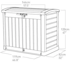 Keter Store-it-out ARC Plastic Garden Storage Box 20 Keter Store-it-out ARC Plastic Garden Storage Box -Gardens and Outdoor keter store it out arc plastic garden storage box5397007165784 01t BQ