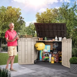 Keter Store It Out Midi Wood Effect Garden Storage Box 19 Keter Store It Out Midi Wood Effect Garden Storage Box -Gardens and Outdoor keter store it out midi wood effect garden storage box7290112634276 05i bq