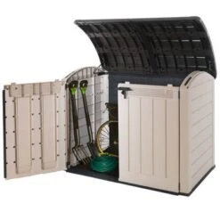 Keter Store It Out Ultra Wood Effect Plastic Barrel Bike Store 9 Keter Store It Out Ultra Wood Effect Plastic Barrel Bike Store -Gardens and Outdoor keter store it out ultra wood effect plastic barrel bike store7290106922471 21c