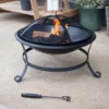 La Hacienda Albion Steel Firepit -Gardens and Outdoor la hacienda albion steel firepit5055025581657 02i bq