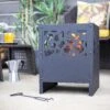 La Hacienda Fire Basket Steel Firepit